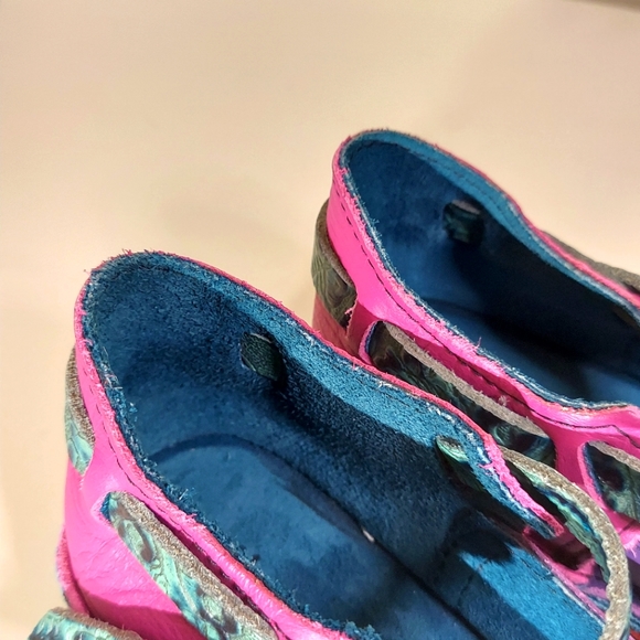 Sole Tech Multicolor Leather Mary Jane Shoes - Picture 12 of 14